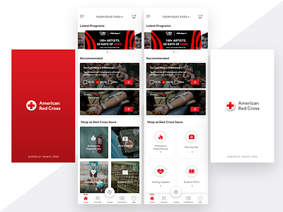 Red cross Mobile app