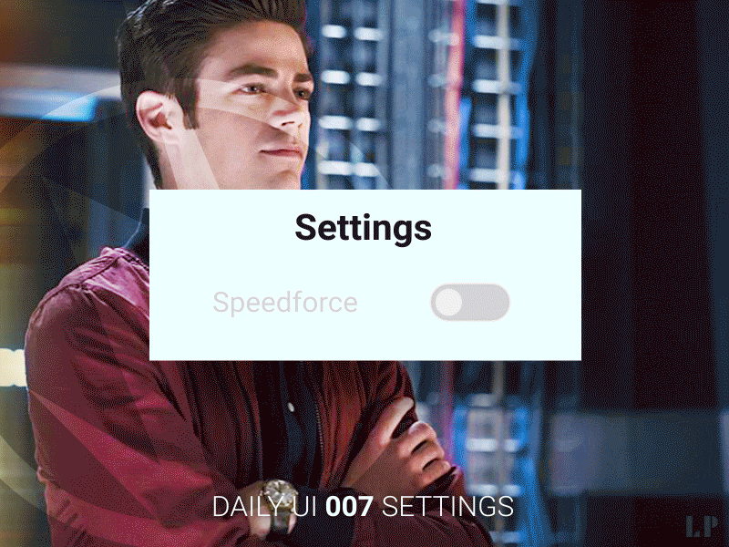 DailyUI #007 - Settings dailyui flash settings