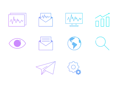 Icons - Monitoring app icons monitoring