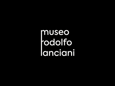Logo Museo Rodolfo Lanciani brand branding logo logos logotipo logotype museo museum