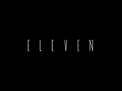 Logotype Eleven brand branding branding concept eleven graphic design logos logotype