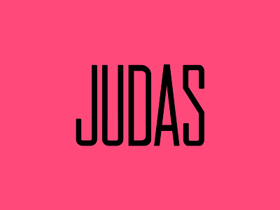 Judas Logotype graphic design logos logos idea logos mexico logotype messican typeface
