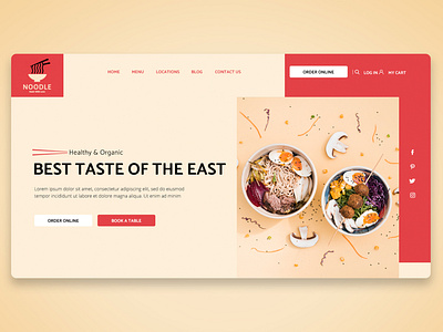 Noodle Website Design