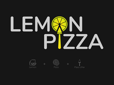 Lemon Pizza creative design gradient graphics illustration illustrator logo logo concept logo design logo design branding logo design concept logo designer logo designs logodesign logos logotype logotype design logotypedesign