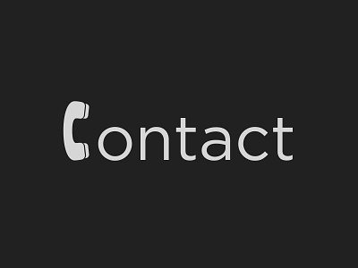 Contact Wordplay contact contact logo creative design logo logo design logo designer logo designs logodesign logos logotype typography wordmark wordmark logo wordmark series wordmarks wordplay wordplays