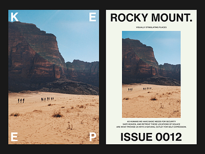 Rocky Mount. Mag branding design graphic design ui ux web design