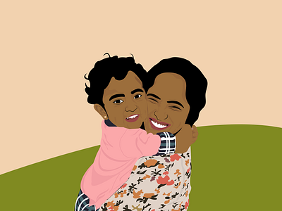 Sumeetha & Riya - Digital Illustration