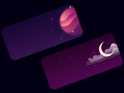 Sleep card carddesign illustration vector