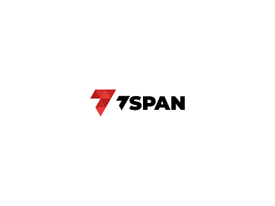 7Span Logo 7 branding logo triangles