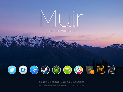 Muir: Yosemite Icons, Set 2