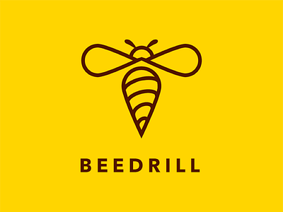 Beedrill - Pokemon reimagined as company logos