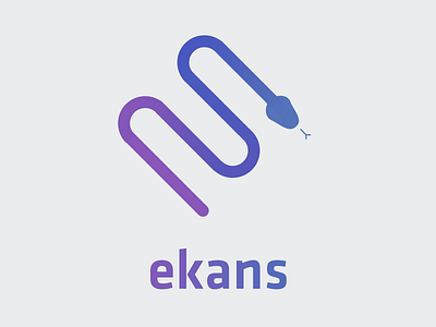 Ekans - Pokemon Branding branding e ekans letter logo logos pokemon purple snake