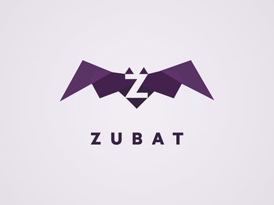Zubat - Pokemon Branding bat branding logo nintendo poke pokemon zubat