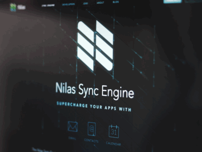 Nilas Sync Engine - Animated! animation canvas engine grid html5 nilas pulses sync tron webdesign