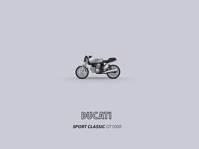 Motomoji: Ducati Sport Classic GT1000 (07-10) ducati emoji gt1000 icon monster motomoji motorbike motorcycle sportclassic