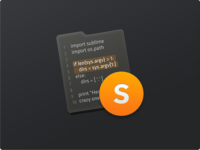 Muir - Sublime Text app application editor icon muir replacement sublime text