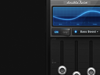 Visual Equalizer android audio blue db eq equalizer music player sliders
