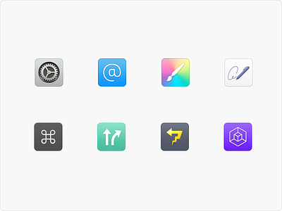 Nylas N1 - Preferences Icons color email icons mac mail n1 nylas osx preferences themes