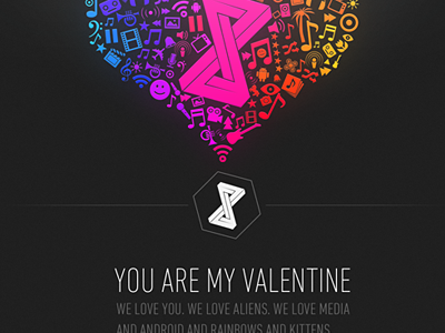 Valentine doubletwist grey heart icon icons love penrole pink rainbow triangle valentine