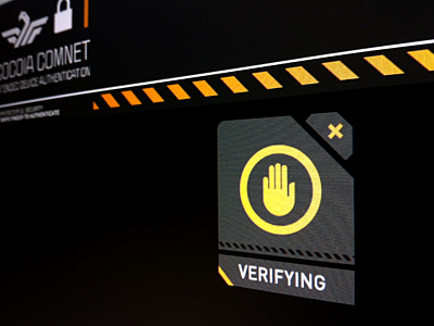Verifying hand security software