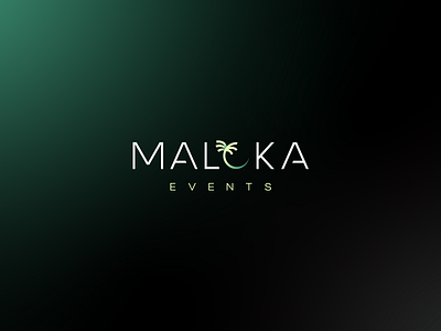 Maloka Events Logo Design brand branding design emblem graphic icon identity illustration logo logo design vector
