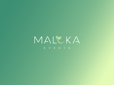 Maloka Events Logo Design - Light BG