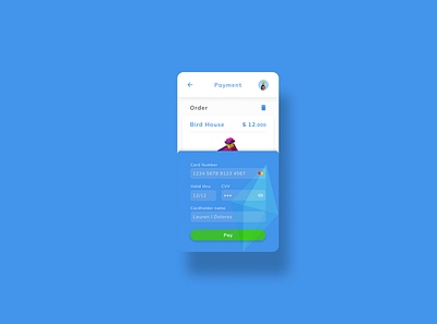 Daily UI 002 Credit Card Checkout dailyui design study ui