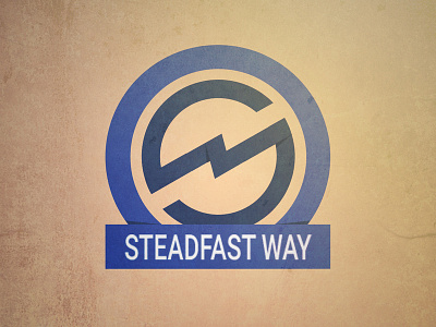 Steadfast Way Logo concept branding design flatdesign graphic graphicdesign illustrator cc logo logodesign vector