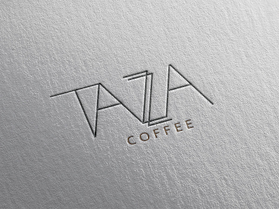 Tazza Logo Design Concept adobe branding design designer flatdesign graphic graphicdesign illustration illustrator cc logo logodesign logoinspiration typography vector