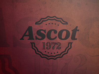 Ascot adobe branding design designer graphicdesign illustration illustrator cc logo logodesign logoinspiration typography vector