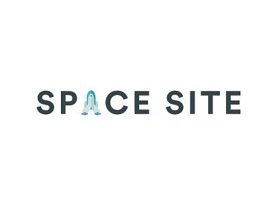 Space Site Logo branding design icon illustration illustrator logo typography vector