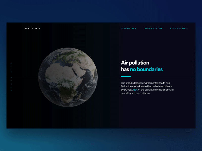Earth 3d aftereffects animation blue branding design earth logo motiondesign powerpoint presentation ui ux web webdesign website