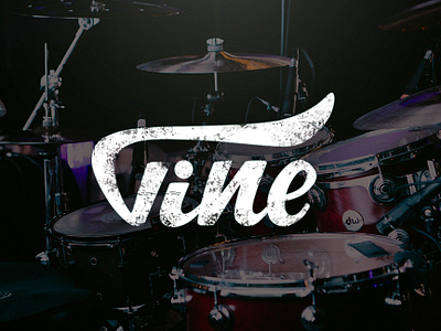 Vine Band band branding design lettering lettering logo logo music typography