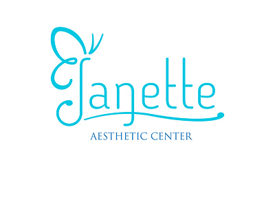Janette - Beauty salon beauty branding butterfly feminine graphic design logo logodesign salon