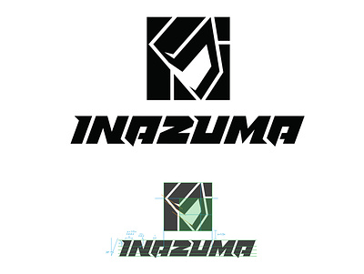 Inazuma Logo apparel brand branding clothing design graphic design illustration illustrator logo motorbike typography vector