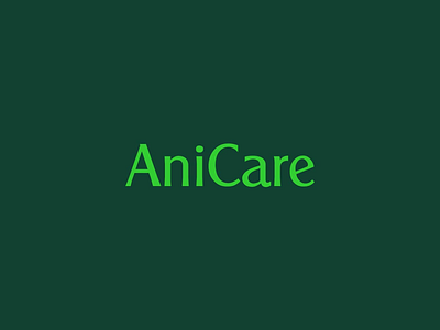 AniCare LogoType 2 beautycare beautycare brand branding healthcare healthcare brand healthcare logo logo logo type logotype typographic logo typography