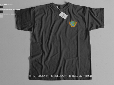 HEll T-Shirt branding clothing design illustration vector