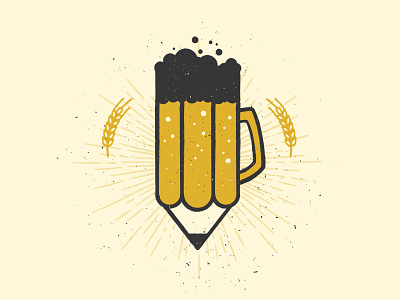 Crafting Beer Logo beer drawing icon illustration pencil