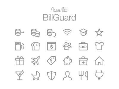 Billguard Icons icons