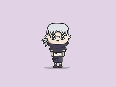 Kabuto Yakushi - Naruto Shippuden @firstshot character design chibi design first shot illustration kabuto kawaii naruto shippuden