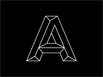 A a letterform typography