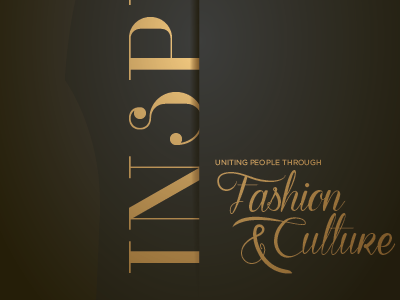 INSPIRE black fashion show gold matte