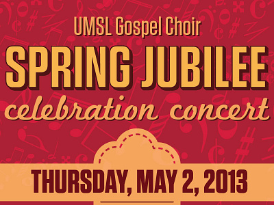 Spring Jubilee barf dawn oneall erin potts kitties music student life typography umsl yeah