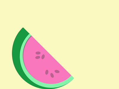 Melon clean design graphic design illustration illustrator minimal vector