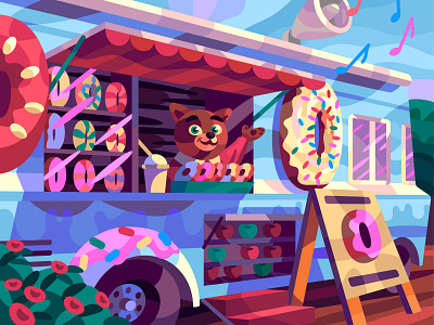 Dessert truck