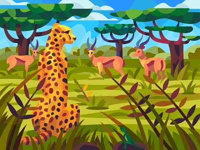 Savanna landscape