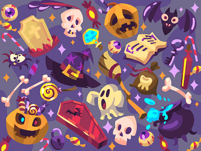 Halloween objects