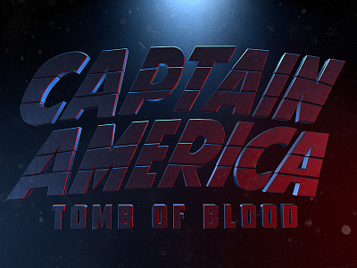 Captain America: Tomb Of Blood 3d america avengers captain cinema marvel render
