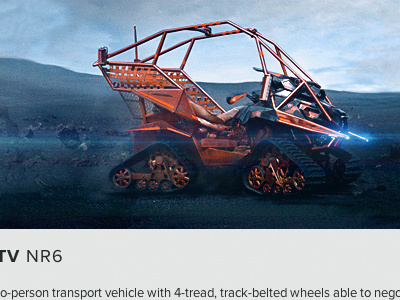 Weyland Industries - ATV NR6 composite image movie prometheus vehicle weyland