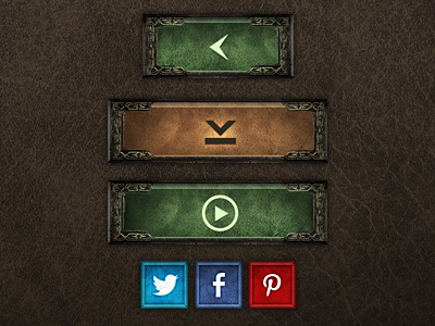 Buttons button click texture ui